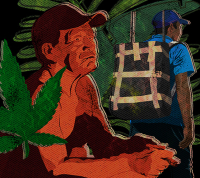 Cargadores de marihuana en la Amazonia recurren a chamanes en busca de protección