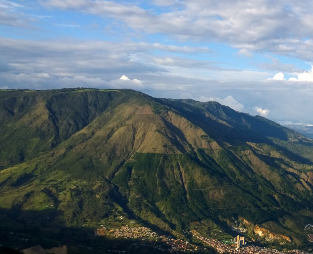 Quitasol desde los aires. Foto: John Fredy Ramírez.