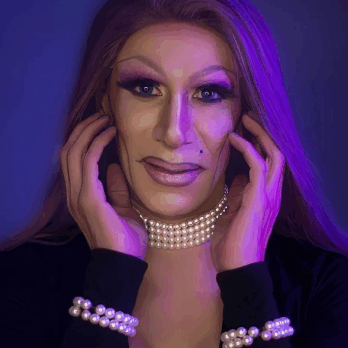 Laika es una amante y coleccionista de pelucas, y desde hace varios años se dedica también a venderlas. Foto: cortesía.