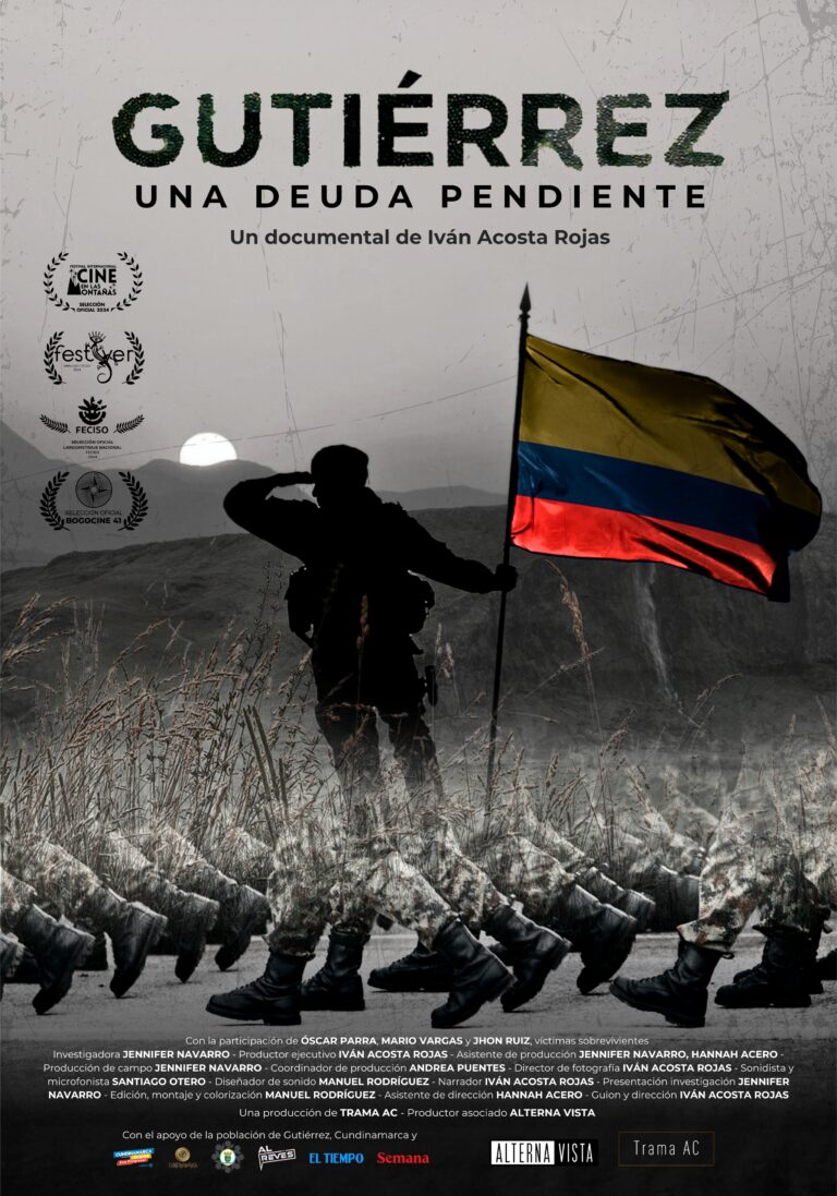 Póster de "Gutiérrez, una deuda pendiente"