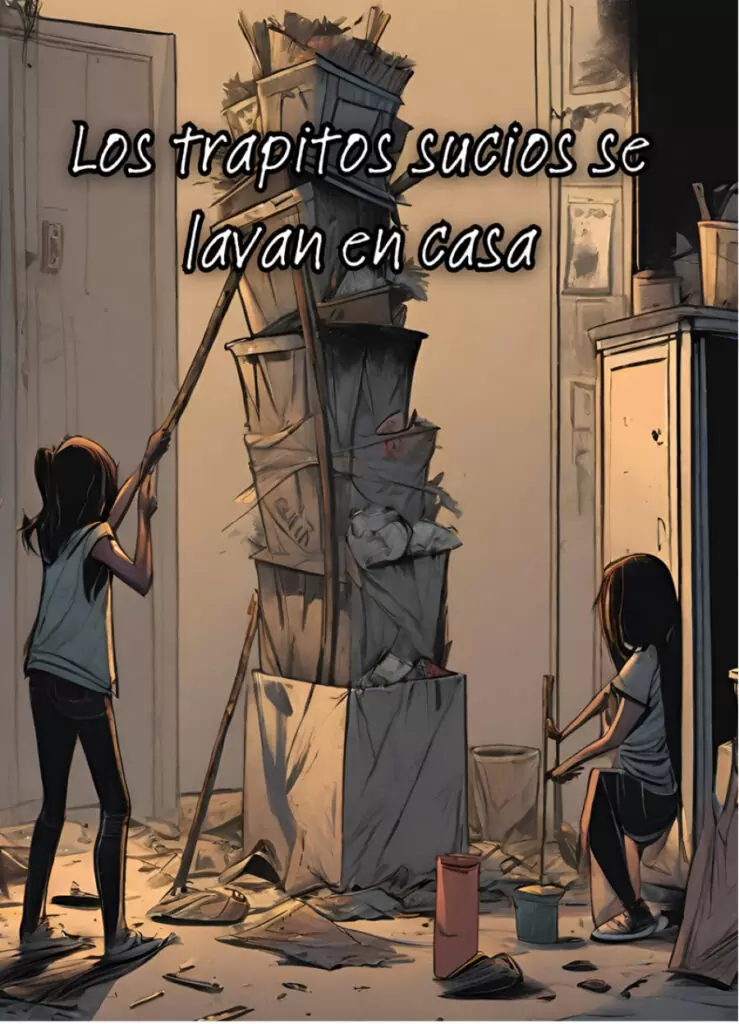 Los trapitos sucios se lavan casa