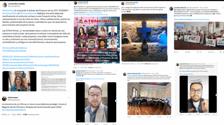 Narrativas contra el proyecto de ley "Inconvertibles".