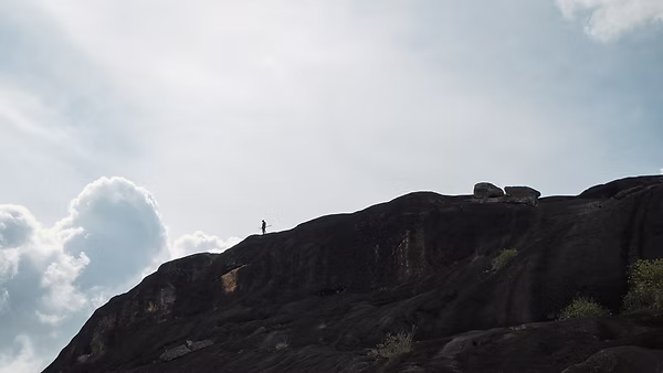 Piedra Murciélago en la comunidad de Wasapana Dagua. Foto: Jorge Luis Rocha