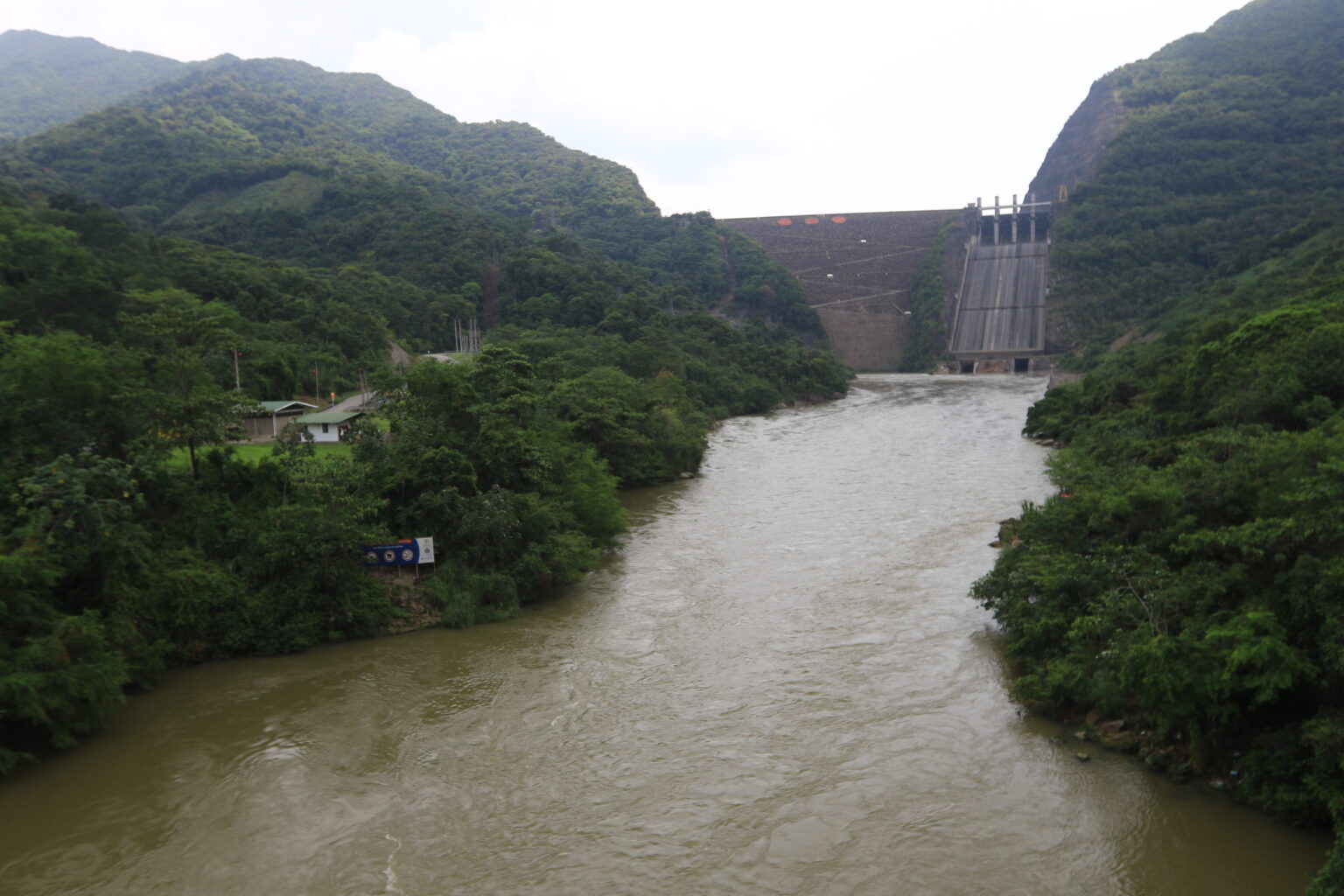 La represa de Hidrosogamoso comenzó a construirse en 2009, a pesar de que era un proyecto que se venía gestando desde los años 60. Foto: Jaime Moreno Vargas.