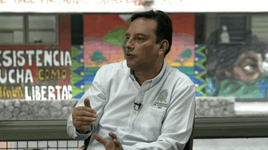 Luquegi Gil Neira es el rector de la UdeA durante el periodo 2026-2029. Imagen: Universidad de Antioquia.